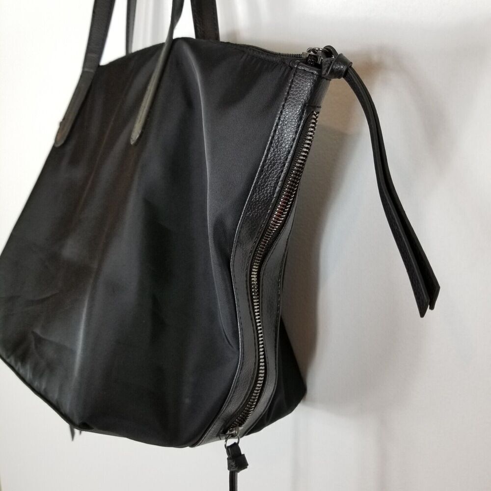Botkier New York Bond Tote Bag Carry All Shoulder Handbag Nylon Oversized Black - Picture 5 of 9